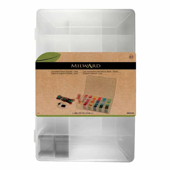 Milward Borduurgaren opbergdoos incl.wikkelkaarten