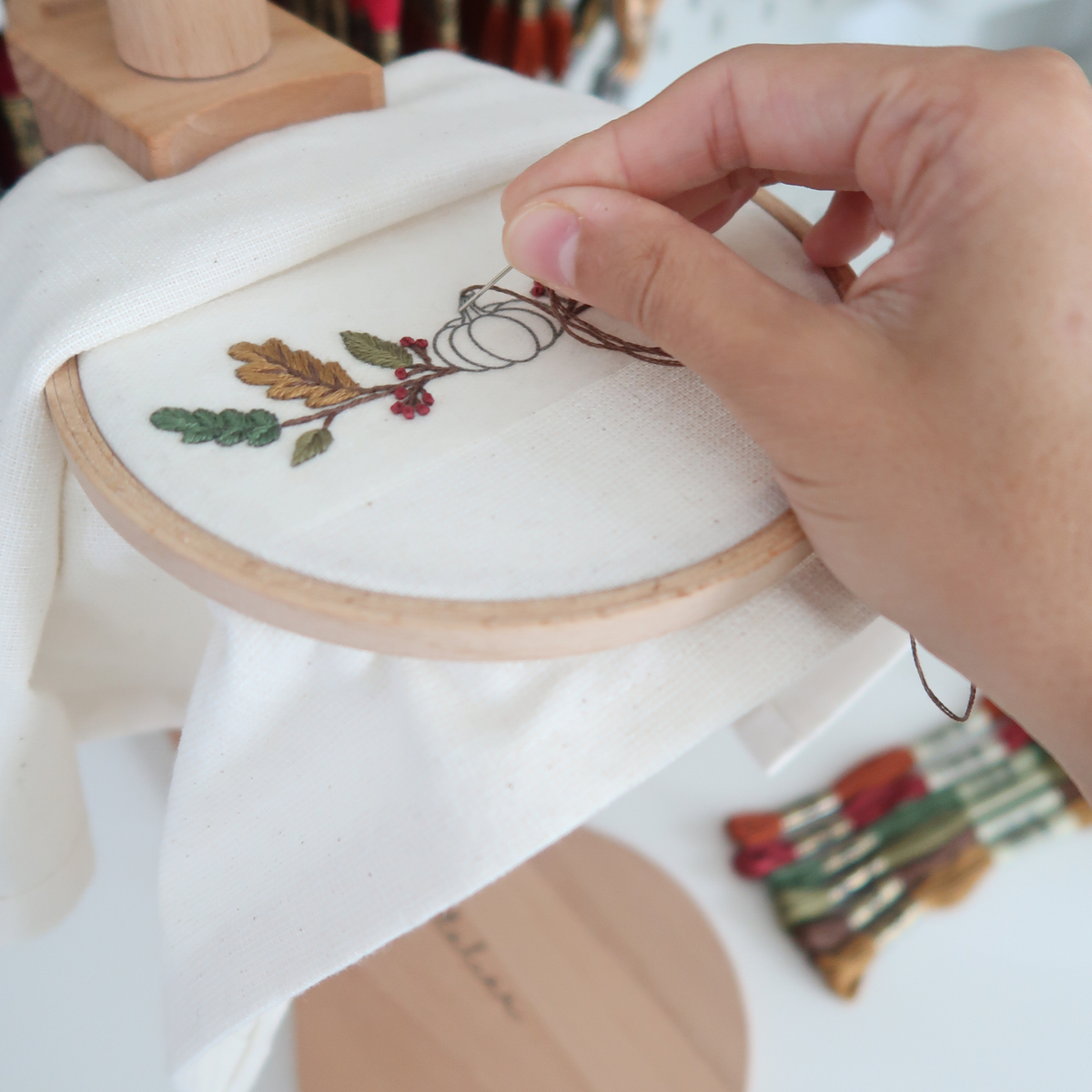 Autumn Embroidery Kit