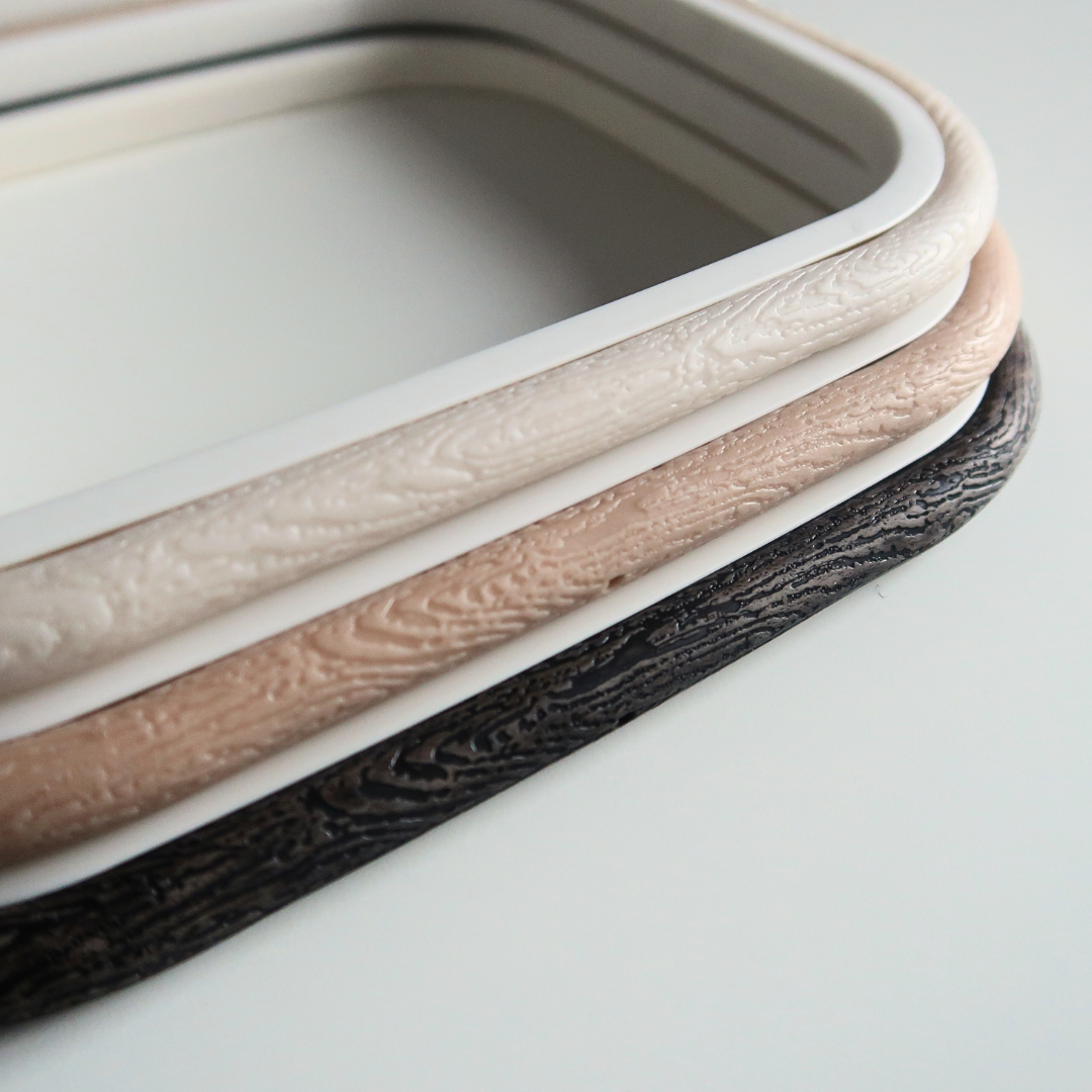 Flexi Borduurring Vierkant Wit