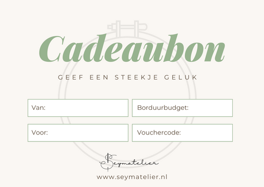 Seymatelier Cadeaubon