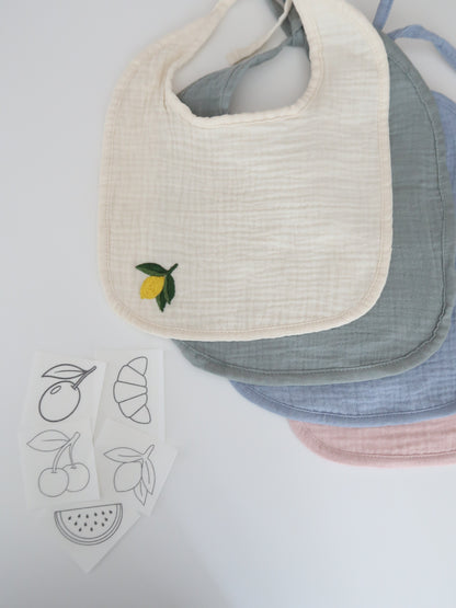 Slabbetje 100% katoen – DIY