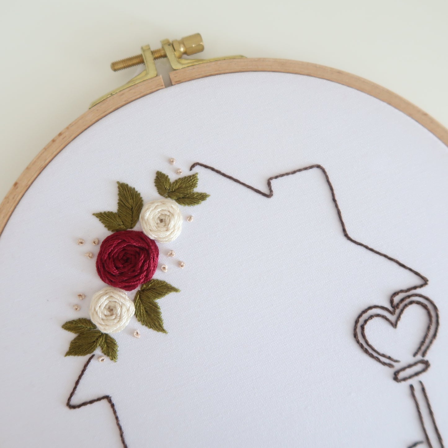 Borduurpakket Sweet Home