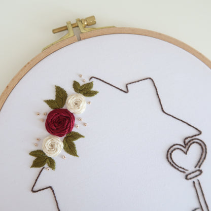 Borduurpakket Sweet Home