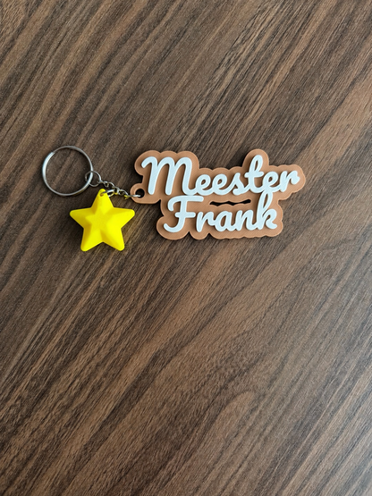 Gepersonaliseerde sleutelhanger